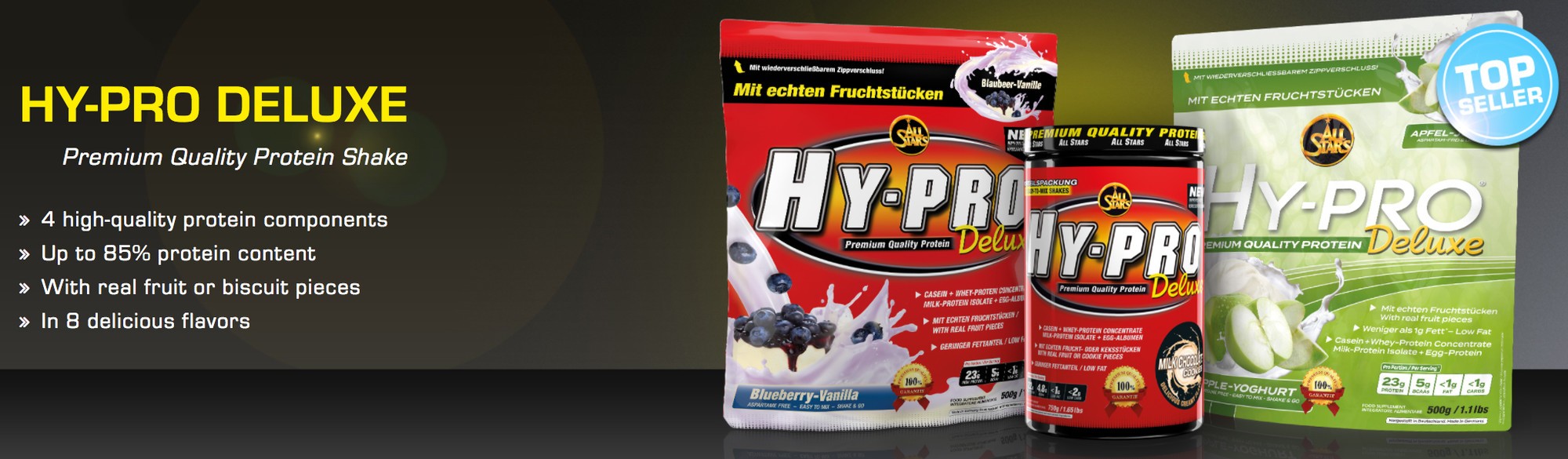 ALL STARS HY-PRO DELUXE 750 g 