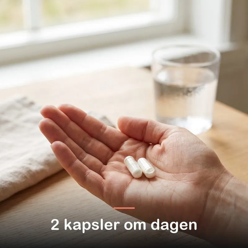 Fitnessnord ZMA (90 kapsler): 2 kapsler om dagen