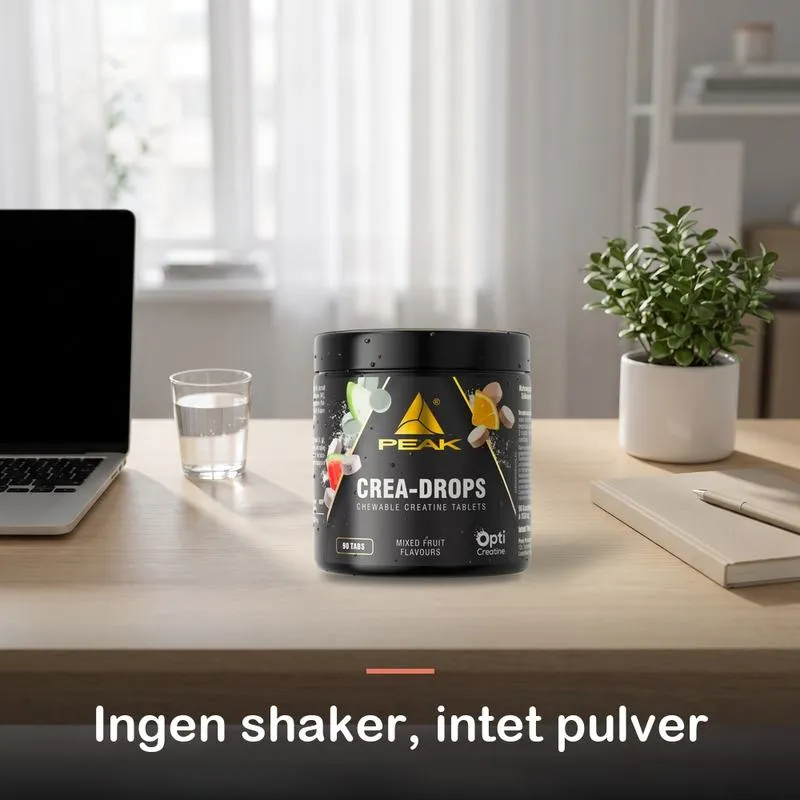 Peak Crea-Drops: ingen shaker, intet pulver