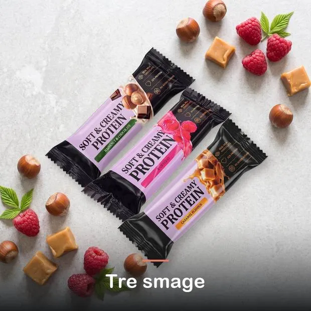 Soft & Creamy Proteinbar (1 x 45 g): tre smage