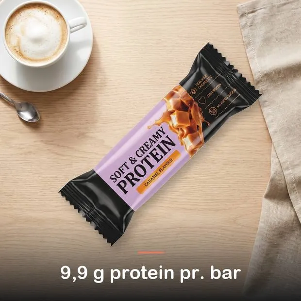 Soft & Creamy Proteinbar (1 x 45 g): 9,9 g protein pr. bar