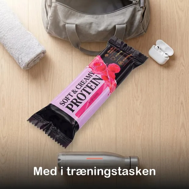Soft & Creamy Proteinbar (1 x 45 g): med i tr&aelig;ningstasken