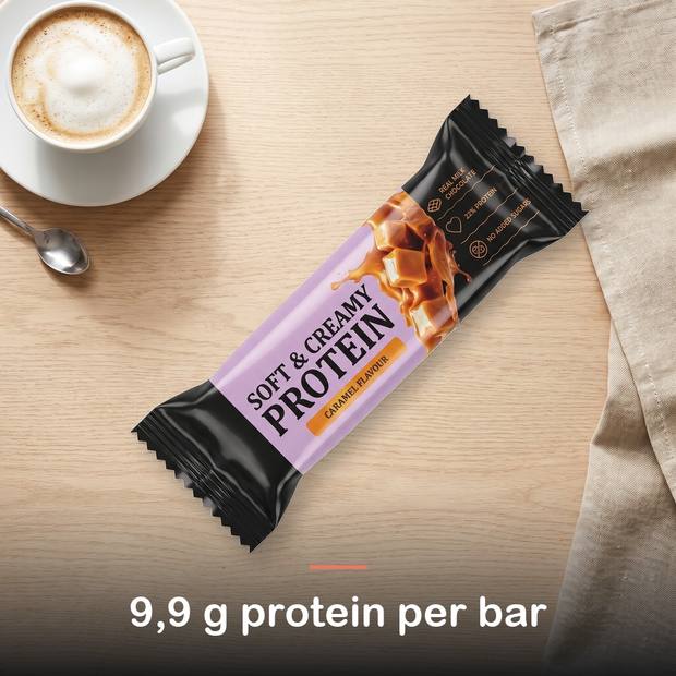 Soft & Creamy Proteinbar (1 x 45 g): 9,9 g protein per bar