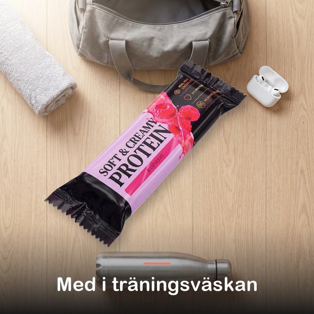 Soft & Creamy Proteinbar (1 x 45 g): med i träningsväskan