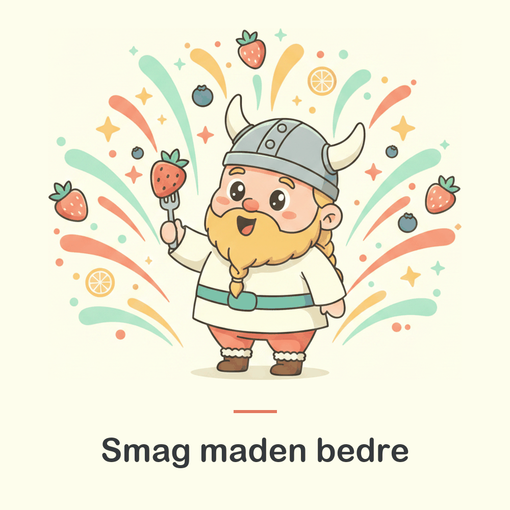 Illustration: maden smager bedre med en ren tunge
