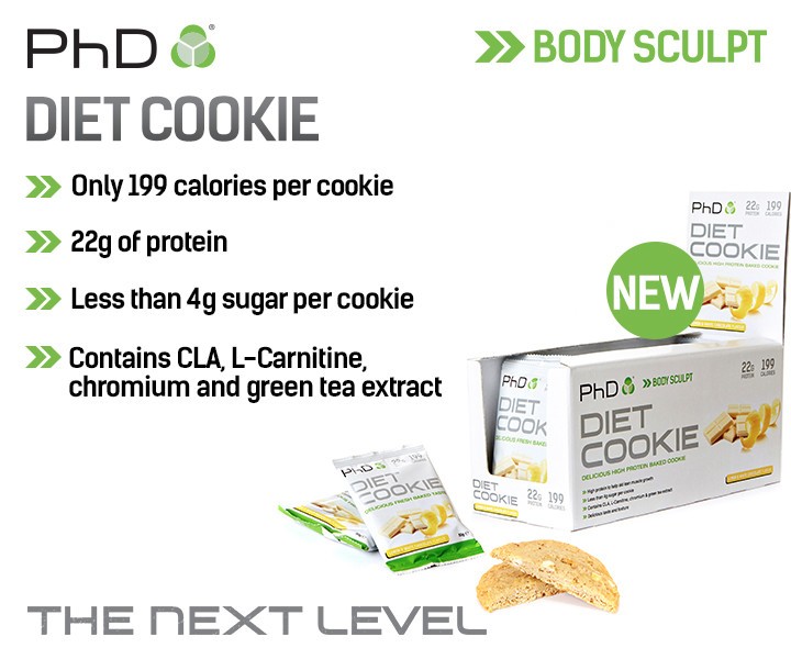 PHD DIET COOKIE 12 x 50 g 
