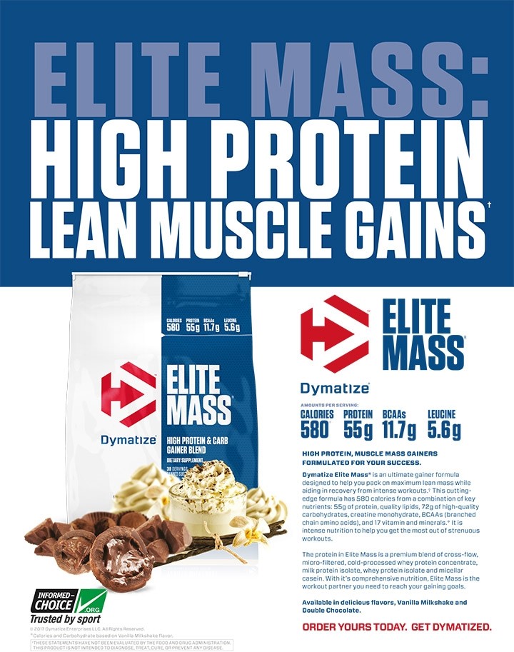DYMATIZE ELITE MASS, 4,5 kg