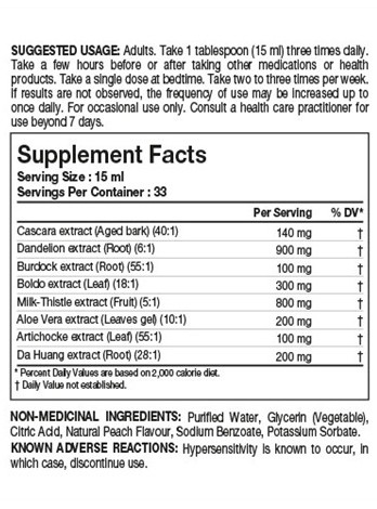 TESTED NUTRITION TOTAL DETOX 500 ml 