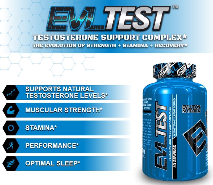 EVL NUTRITION TEST 120 stk 