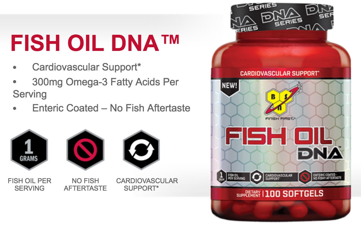 BSN DNA FISH OIL 100 stk 