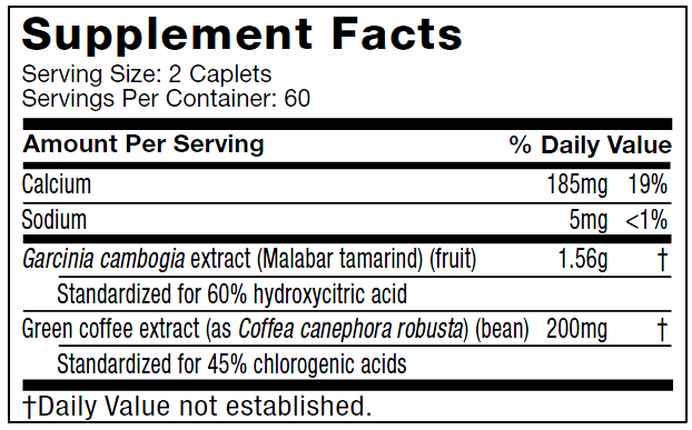 MUSCLETECH PLATINUM GARCINIA CAMBOGIA 120 stk