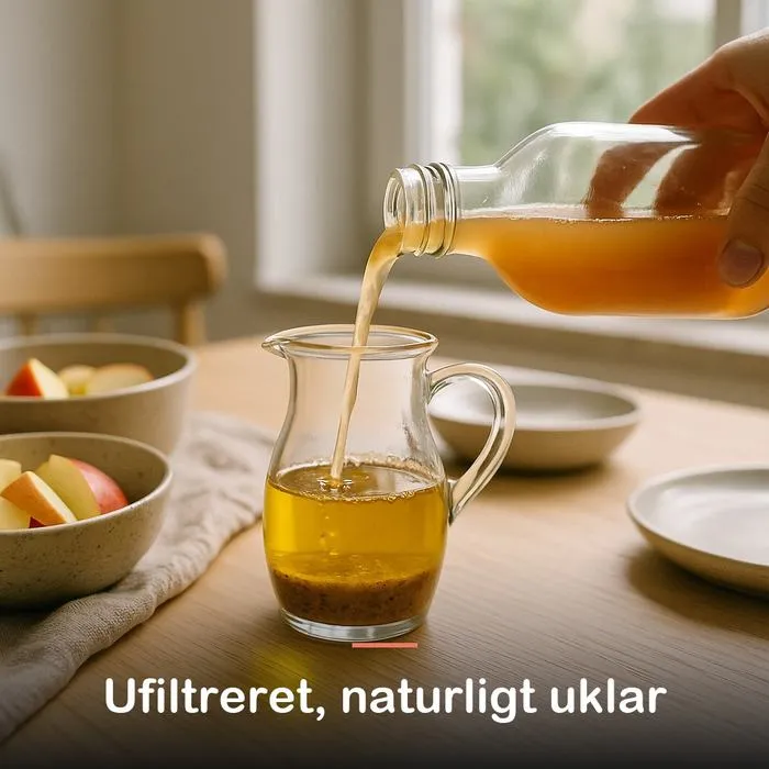 &AElig;blecidereddike, &oslash;kologisk (500 ml): ufiltreret, naturligt uklar