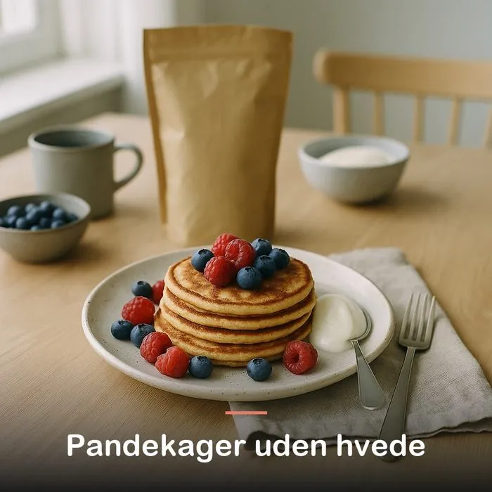 Mandelmel (500 g): pandekager uden hvede