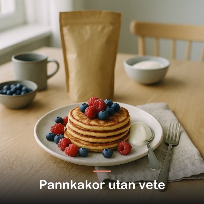 Mandelmj&ouml;l (500 g): pannkakor utan vete