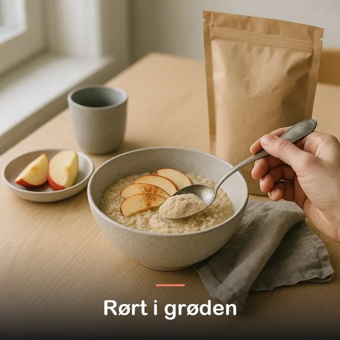 &AElig;blefibre (250 g): r&oslash;rt i gr&oslash;den