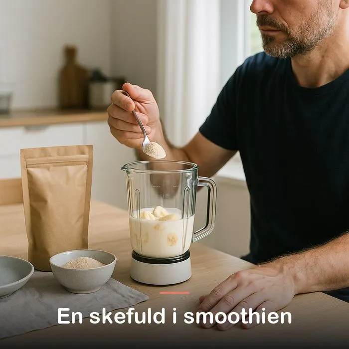 &AElig;blefibre (250 g): en skefuld i smoothien