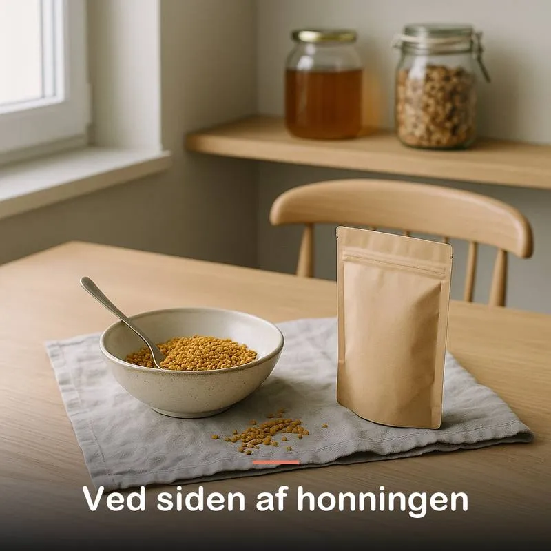 Bipollen, &oslash;kologisk (100 g): ved siden af honningen