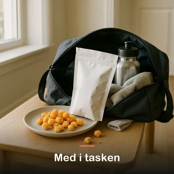 Spr&oslash;d ostesnack, original (30 g): med i tasken