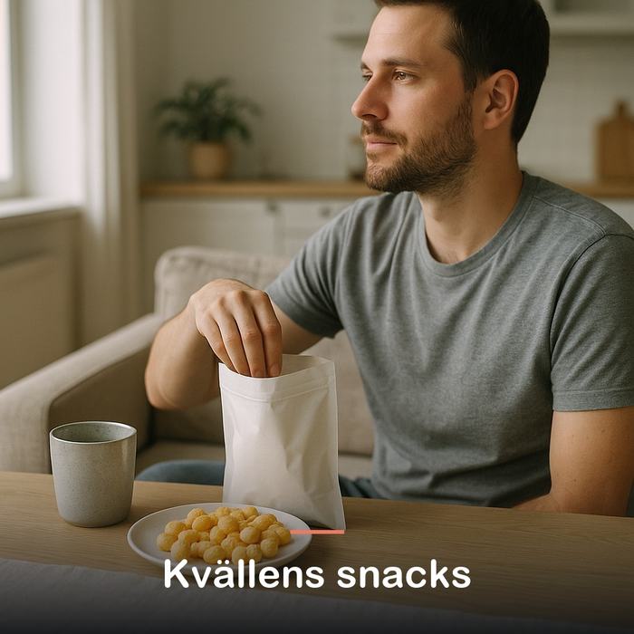 Krispigt ostsnacks, original (30 g): kvällens snacks