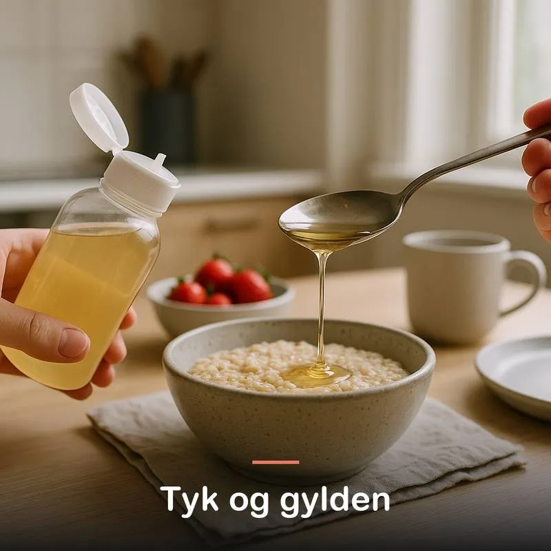 Cikoriesirup (250 ml): tyk og gylden