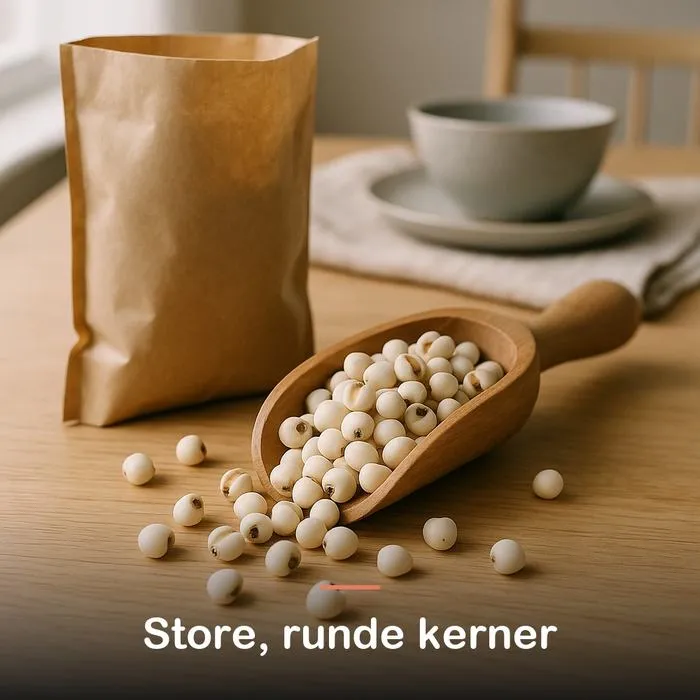 Jobs t&aring;rer, coix-fr&oslash; (250 g): store, runde kerner