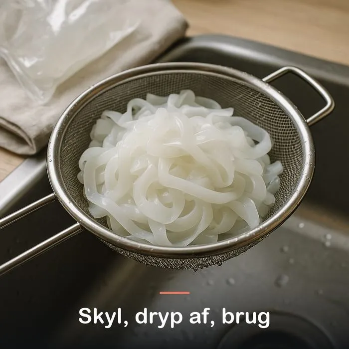 Konjac lasagne, &oslash;kologisk (385 g): skyl, dryp af, brug