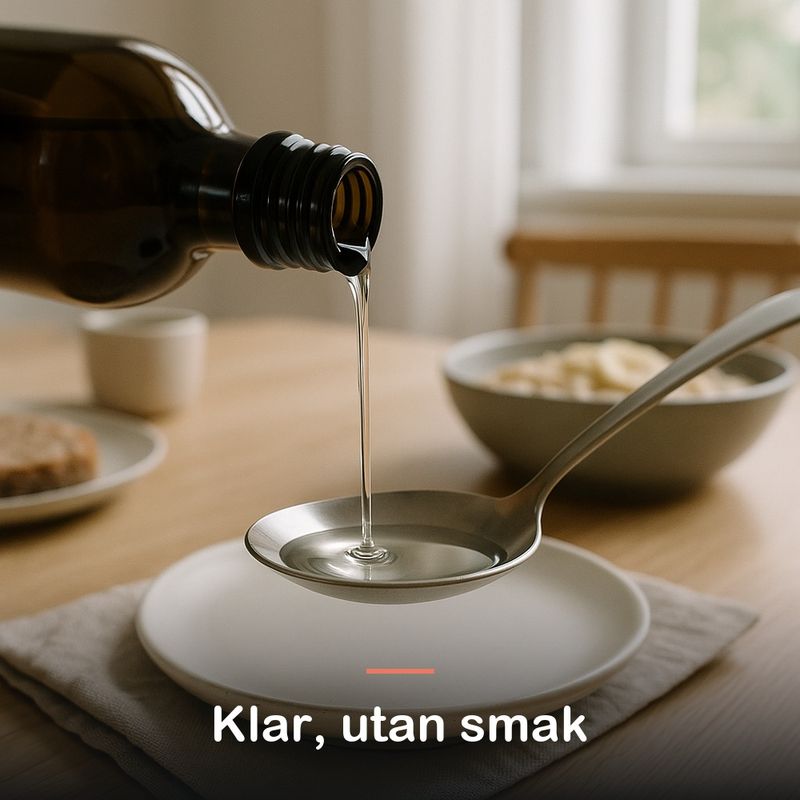 MCT-olja (500 ml): klar, utan smak