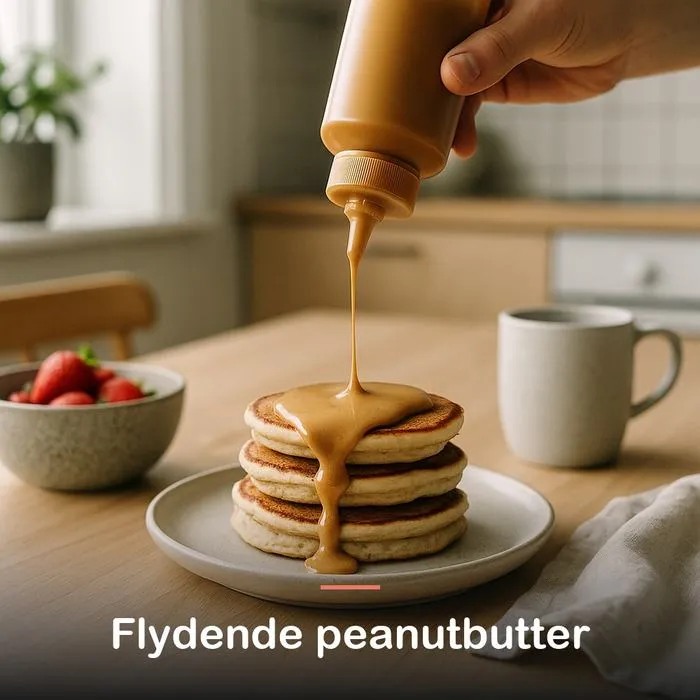 Peanutbutter topping (250 g): flydende peanutbutter