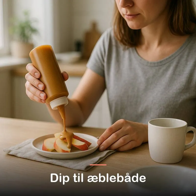 Peanutbutter topping (250 g): dip til &aelig;bleb&aring;de