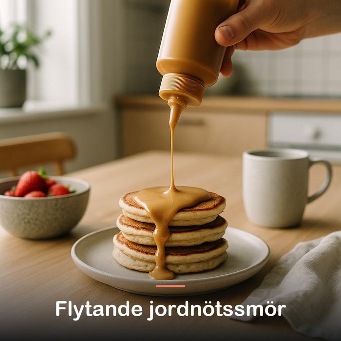 Jordnötssmörstopping (250 g): flytande jordnötssmör