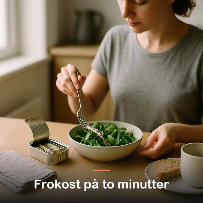 Sardiner i saltlage (125 g): frokost på to minutter