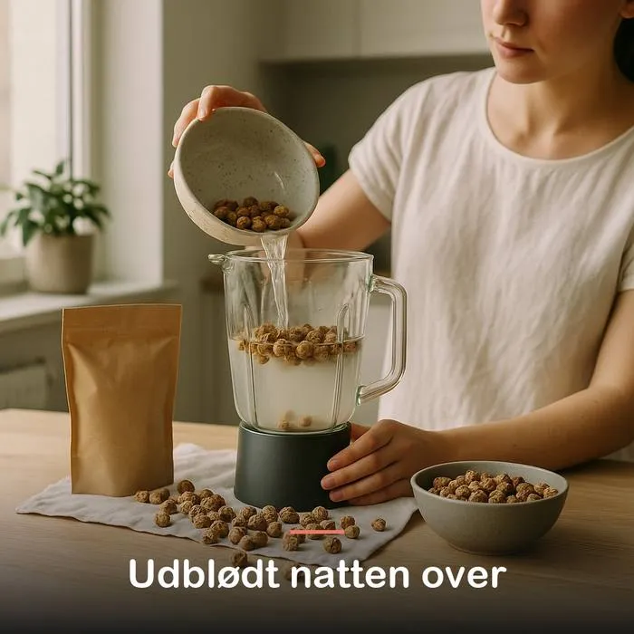Jordmandler (500 g): udbl&oslash;dt natten over