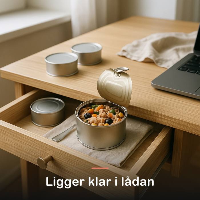 Tonfisksallad, kalifornisk (175 g): ligger klar i lådan