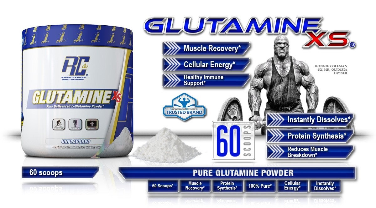 RONNIE COLEMAN SS GLUTAMINE XS 1000 g 