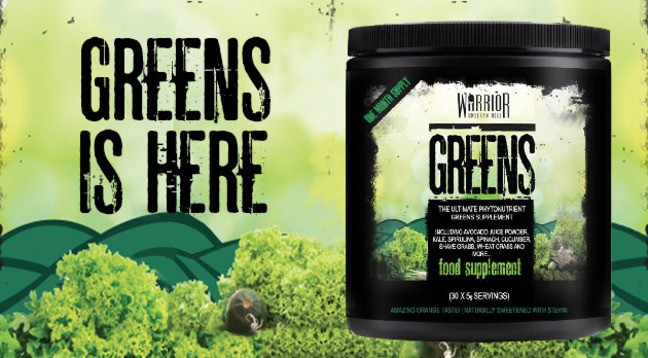 WARRIOR GREENS 30 portioner
