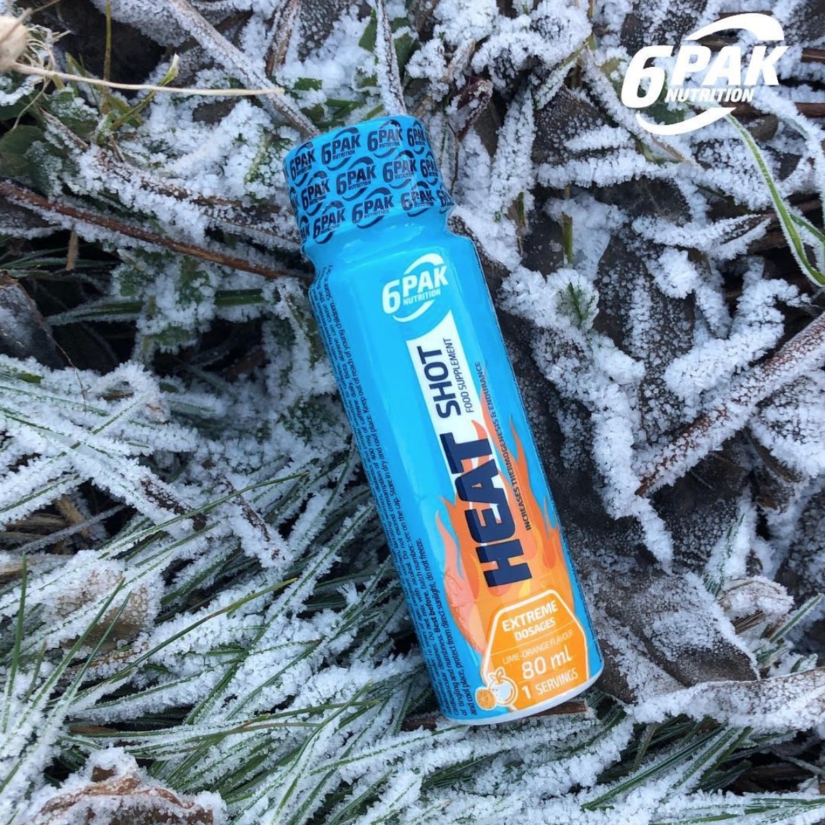 6 PAK NUTRITION HEAT SHOT 1 x 80 ml 