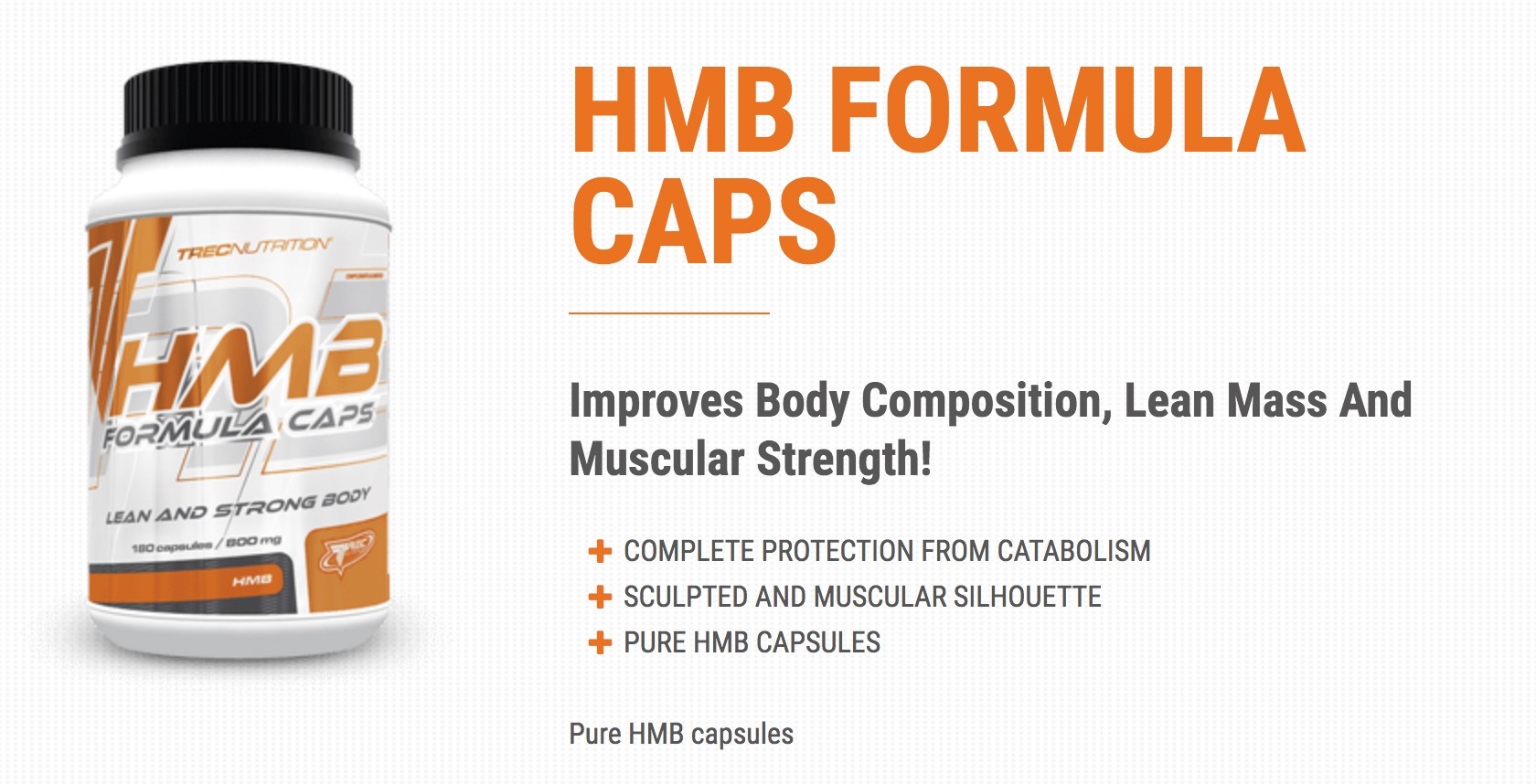 TREC NUTRITION HMB FORMULAR 70 stk 