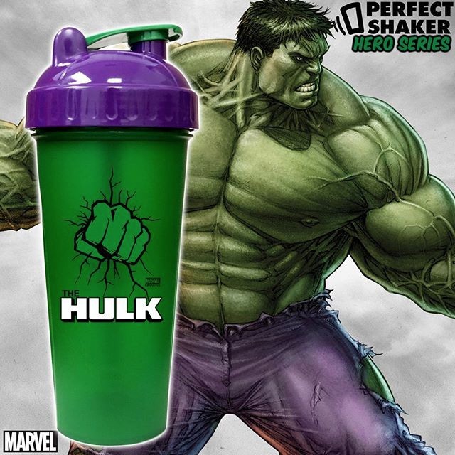 PERFECT SHAKER SUPER HEROES SERIES HULK 800 ml 