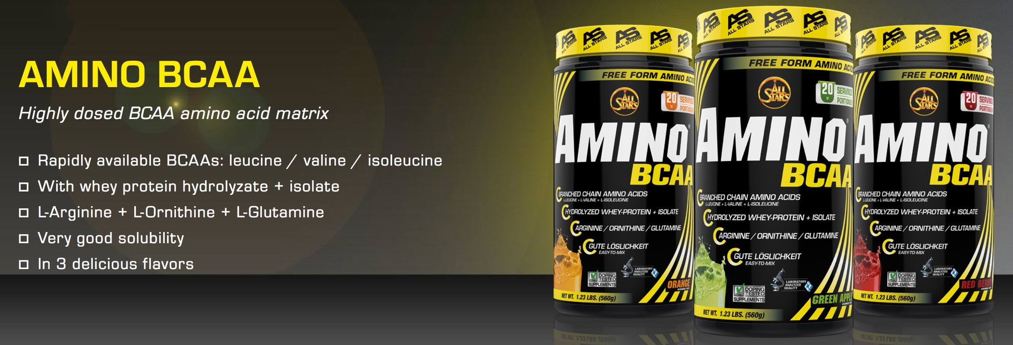 ALL STARS HYPER AMINO BCAA 560 g 