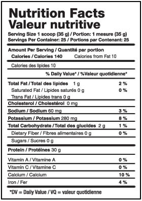 INTERACTIVE NUTRITION MAMMOTH ISOLATE 908 g 