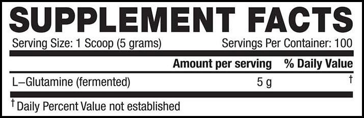 KAGED MUSCLE GLUTAMINE 500 g 