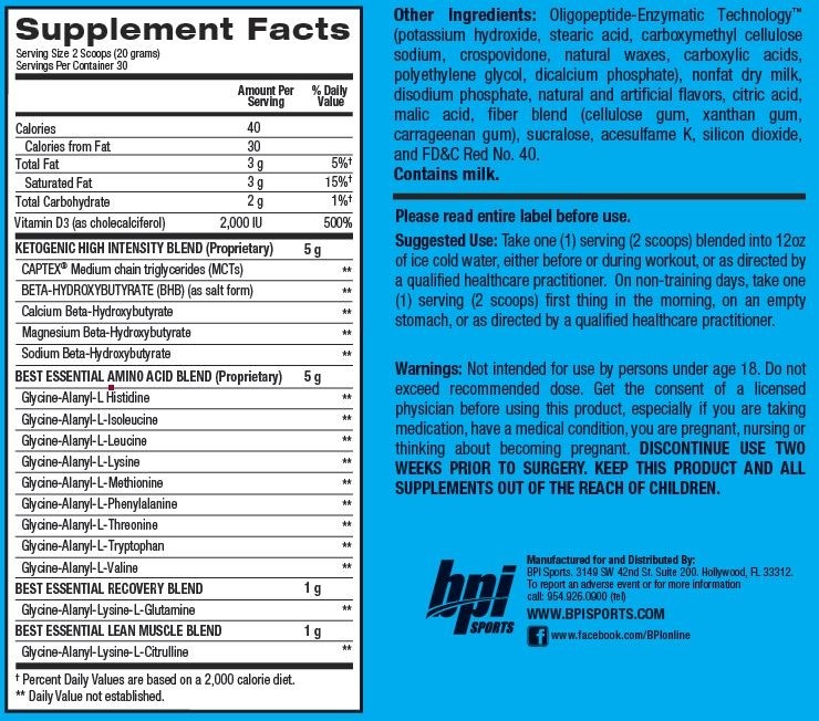BPI SPORTS KETO AMINOS 30 PORTIONER 