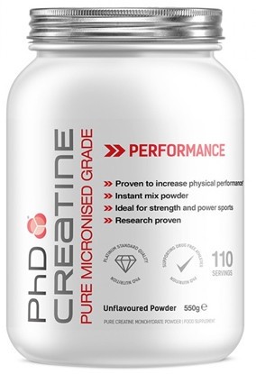 PHD MICRONIZED PHARMACEUTICAL CREATINE 550 g 