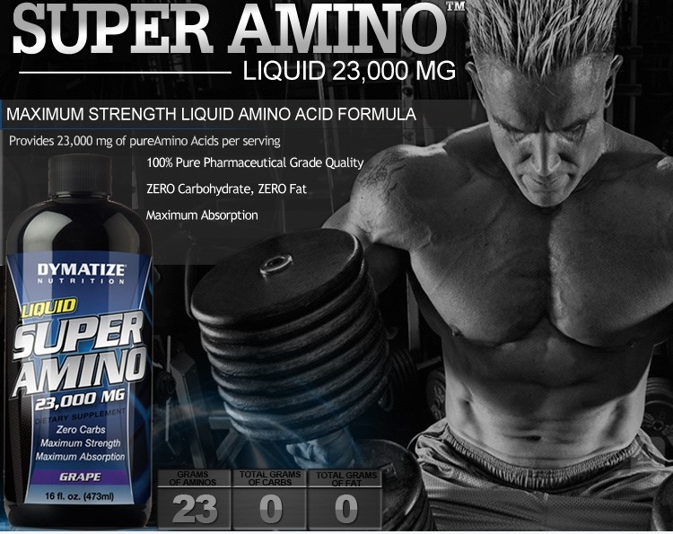 DYMATIZE SUPER AMINO LIQUID 947 ml 