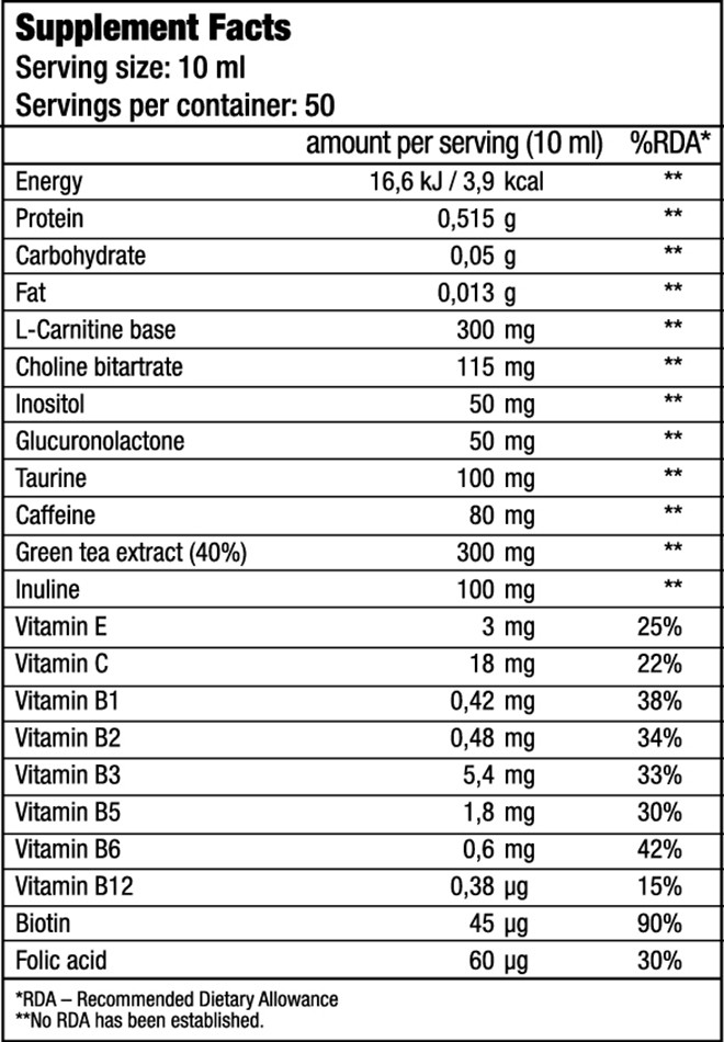 BIOTECH USA THERMO DRINE 500 ml GRAPEFRUIT