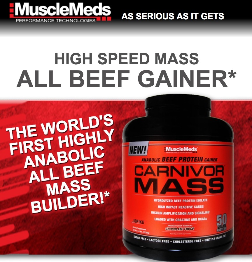 MUSCLEMEDS CARNIVOR MASS 4850 g