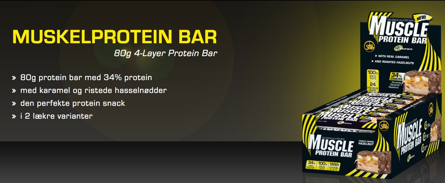 ALL STARS MUSCLE PROTEIN BAR 24 x 80 g 