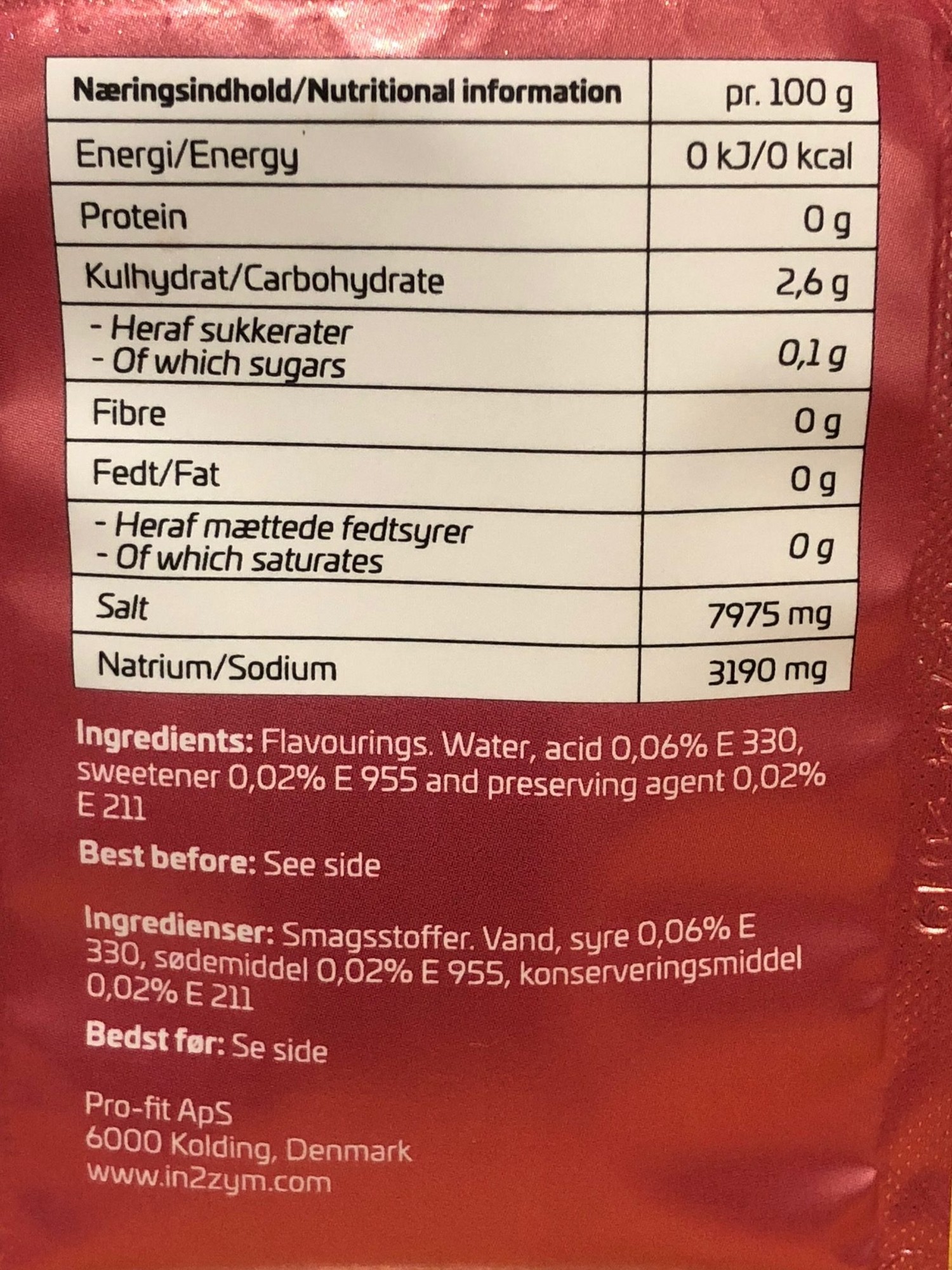 IN2ZYM PERSONALIZED PROTEIN BOX