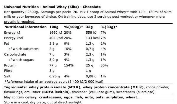 Animal Whey Animal Whey