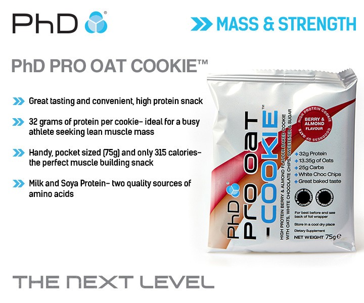 PHD PRO-OAT COOKIE 12 x 75 g 